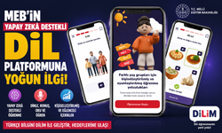 MEB'in yapay zekâ destekli dil platformuna yoğun ilgi!