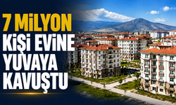 7 milyon kişi evine yuvaya kavuştu