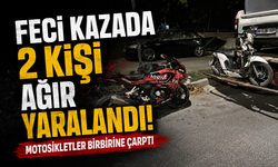 Adapazarı'nda korkutan kaza! İki motosiklet sürücüsü ağır yaralandı