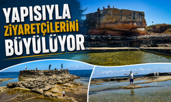 Pembe Kayalar ziyaretçilerini büyülüyor!
