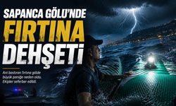 Sapanca Gölü’nde Fırtına Deh*şeti