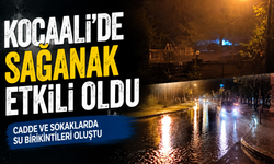 Kocaali’de Sağanak Etkili Oldu!