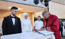 Alev-Muhammed Enes ve Dilek-Recep Dünyaevine Girdi