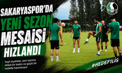 Sakaryaspor’da Yeni Sezon Mesaisi Hızlandı