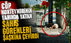 Yerde Hareketsiz Yatan Kişiyi Gören Vatandaşlar Endişelendi