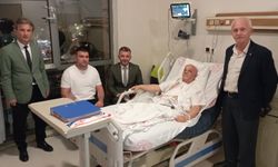 AK Parti Adapazarı İlçe Başkanı Samet Çağlayan'dan Geçmiş Olsun Ziyareti