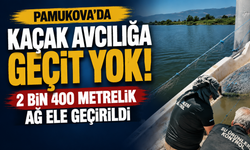 Pamukova’da Kaçak Avcılığa Geçit Yok: 2 Bin 400 Metrelik Ağ Ele Geçirildi