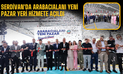Serdivan'da Arabacıalanı Yeni Pazar Yeri Hizmete Açıldı
