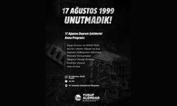 Sakarya, 17 Ağustos’ta Kaybettiklerini Anacak