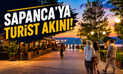 Sapanca’ya turist akını! Akşam saatlerinde sahil tıklım tıklım