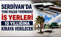 Serdivan'da Yeni Pazar Yerindeki İş Yerleri 10 Yıllığına Kiraya Verilecek