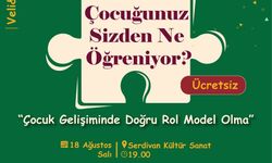 Serdivan’da Çocuk Bahçesi etkinlikleri 3. hafta atölyeleriyle devam ediyor