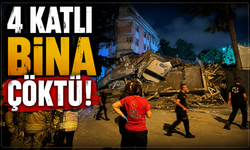 Bahçelievler'de Tahliye Edilen 4 Katlı Bina Çöktü! Olası Facia Son Anda Önlendi