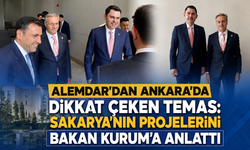 Alemdar’dan Ankara’da dikkat çeken temas: Sakarya’nın projelerini Bakan Kurum’a anlattı