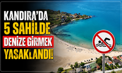 Kandıra'da 5 Sahilde Denize Girmek Yasaklandı