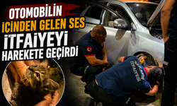 Otomobilin İçinden Gelen Ses İtfaiyeyi Harekete Geçirdi