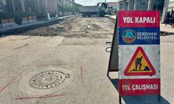 Serdivan’da Köprübaşı Mahallesi 18. Cadde Yenileniyor