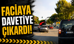 Adapazarı'nda Trafikte Tehlikeli Makas Kamerada
