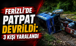 Ferizli’de Patpat Kazası: 3 Kişi Yaralandı