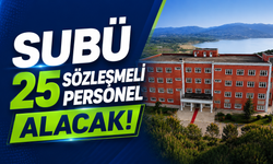 SUBÜ 25 sözleşmeli personel alacak