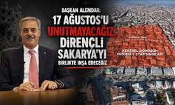 Başkan Alemdar: “17 Ağustos’u Unutmayacağız, Dirençli Sakarya’yı Birlikte İnşa Edeceğiz”