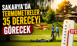 Sakarya’da termometreler 35 dereceyi görecek