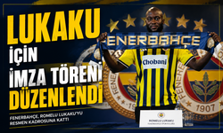 Lukaku için imza töreni düzenlendi