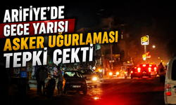 Arifiye'de Gece Yarısı Asker Uğurlaması Tepki Çekti