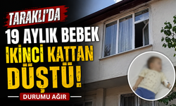Taraklı’da 19 Aylık Bebek İkinci Kattan Düştü!
