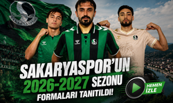 Sakaryaspor’un 2026-2027 sezonu formaları tanıtıldı!