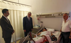 Başkan Akın'dan Hastalara Geçmiş Olsun Ziyareti