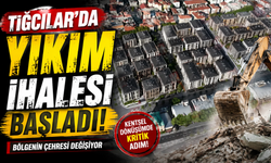 Sakarya Tığcılar’da kentsel dönüşüm için yıkım ihalesi açıldı