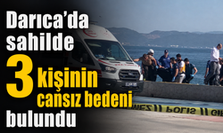 Darıca’da sahilde 3 kişinin cansız bedeni bulundu
