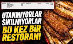 Utanmıyorlar, sıkılmıyorlar: Bu kez bir restoran!