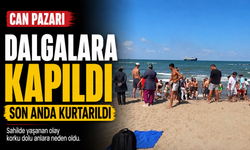 Karasu’da rip akıntısına kapılan tatilciyi cankurtaranlar kurtardı