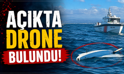 Karasu açıklarında esrarengiz dron bulundu!