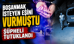 Boşanmak isteyen eşini kapıda bekleyip silahla vurdu! Şüpheli tutuklandı