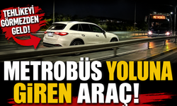Karaman Yolunda Şaşırtan Olay: Otomobil Metrobüs Güzergâhına Girdi