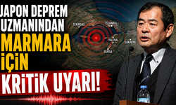 Japon Deprem Uzmanından Marmara İçin Kritik Uyarı