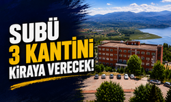 SUBÜ 3 Kantini Kiraya Verecek!