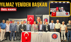 YILMAZ YENİDEN BAŞKAN