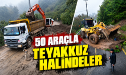 50 araçla teyakkuz halindeler
