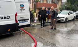 Başkan Çelik yağışın vurduğu bölgelerde sahaya indi