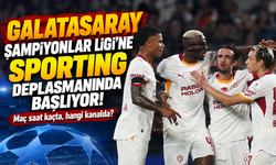 Galatasaray Şampiyonlar Ligi’ne Sporting deplasmanında başlıyor! Maç saat kaçta, hangi kanalda?