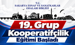 19. Grup Kooperatifçilik Eğitimi Başladı