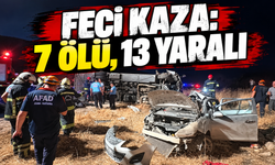 Gaziantep’te feci kaza: 2’si çocuk 7 ölü, 13 yaralı