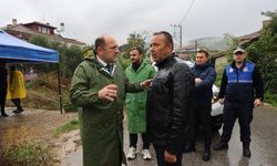 Başkan Yıldız yağışın ardından sahaya indi