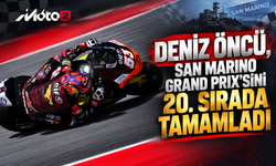 Deniz Öncü, San Marino Grand Prix’sini 20. sırada tamamladı