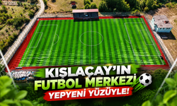 Büyükşehir’den amatör spora can suyu: Kışlaçay’ın futbol sahası sil baştan yenilendi