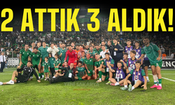 2 ATTIK 3 ALDIK!
